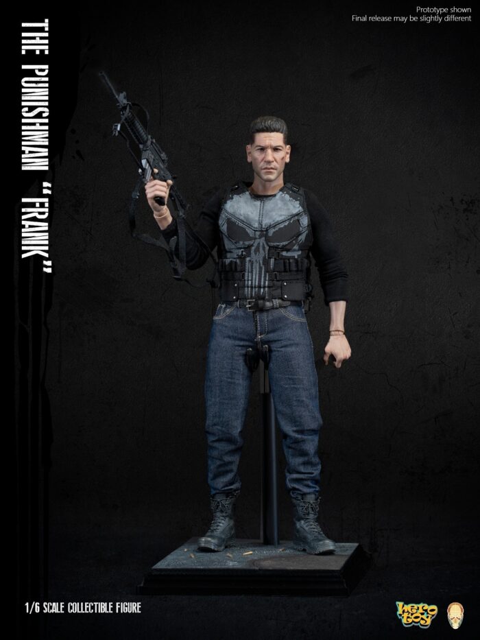 Hero Toy X Facepool The Punishman Frank Version A 1/6 Scale Action Figure FP-008A Frank Castle Punisher - Image 3