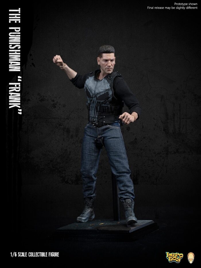 Hero Toy X Facepool The Punishman Frank Version A 1/6 Scale Action Figure FP-008A Frank Castle Punisher - Image 9