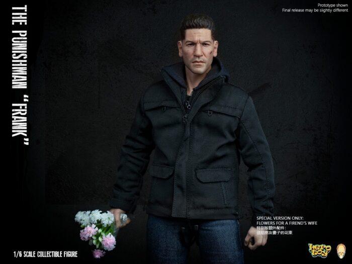 Hero Toy X Facepool  special edition The Punishman Frank Version B 1/6 Scale Action Figure FP-008B Punisher Frank Castle - Image 5