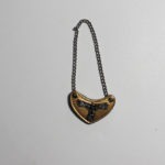 1/6 metal german WWII flag banner bearer necklace loose B3