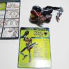 Vintage TRANSFORMERS Beast Machines NIGHT VIPER King Cobra complete with card back and instructions