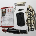 GI Joe  Rise of Cobra ROC  Storm Shadow V36  complete with file card   F4