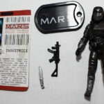 M.A.R.S. Industries Officer  ROC MARS G.I. JOE COBRA 25th  Complete with file card   F1