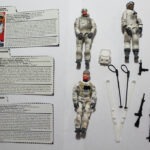 1997 GI JOE 3.75” - ARCTIC MISSION TEAM: ICEBERG, BLIZZARD & SNOW JOB - COMPLETE  F3