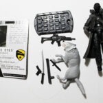 GI JOE ROC SNAKE EYES & TIMBER LOOSE COMPLETE with file card F4