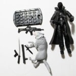 GI JOE ROC SNAKE EYES & TIMBER LOOSE COMPLETE ex/fc   F4