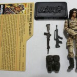 GI JOE 25th ANNIVERSARY DUSTY desert COMPLETE with file card    F2