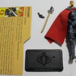 Gi Joe 25th Anniversary  Gold Destro Loose Complete with file card  F1