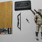 GI Joe Storm Shadow 25th Anniversary Action Figure Complete with file card   F5