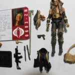 GI JOE  25th poc COBRA ZARTAN complete with file card   F5