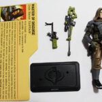 G.I. Joe Zartan Resolute v19 Cobra complete with file card  2010 3.75"   F1