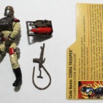 FLAMETHROWER specialist COBRA TROOPER  GI Joe 25th Extreme Conditions Desert complete with file card  F1