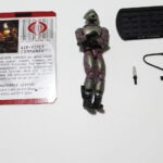 GI JOE AIR VIPER COMMANDO complete with file card  F9