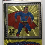 1998 Superman Foil Notecards Stamp Collectibles 6 Cards and Envelopes Set