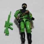 Vintage GI Joe Firefly  Figure W Gun 1992 black ver  F9