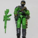 Vintage GI Joe Firefly V2 Figure W Gun 1992 grey ver  F9