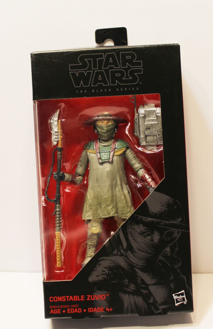 Star Wars Black Series #09 Constable Zuvio 6" Action Figure