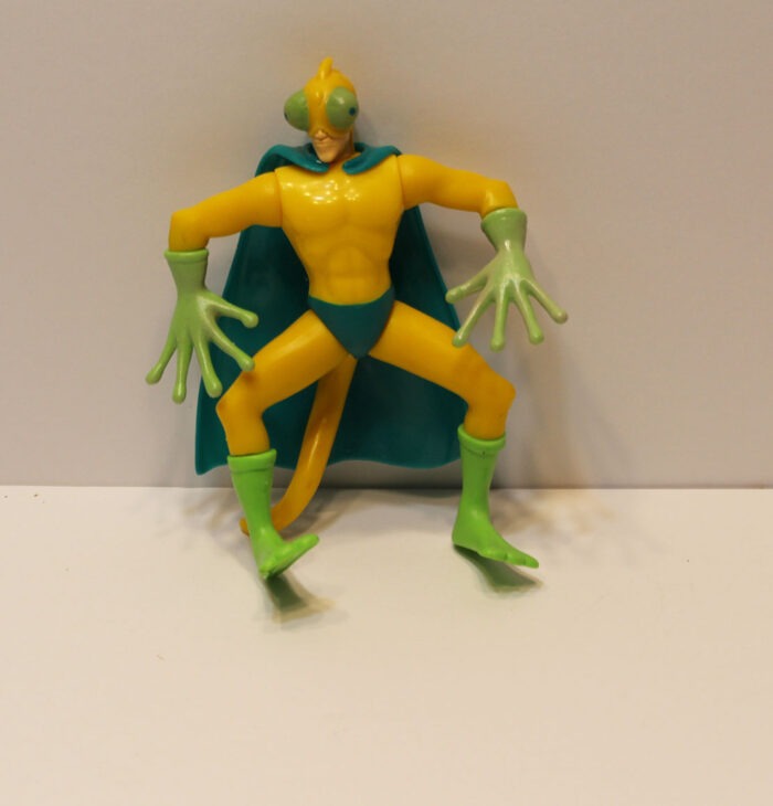 Chameleon The Tick Bandai Vintage 1995 5" Figure   F10