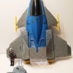 Vintage 1990 GI Joe Hurricane VTOL W/ Vapor pilot complete