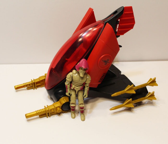 1988 G.I. Joe ARAH Cobra Anti Gravity Pod AGP w/ Nullifier  Complete