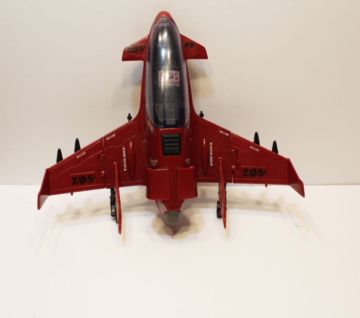 1986 Hasbro GI JOE Cobra Terror Drome Firebat Vehicle COMPLETE with original AVAC pilot - Image 2