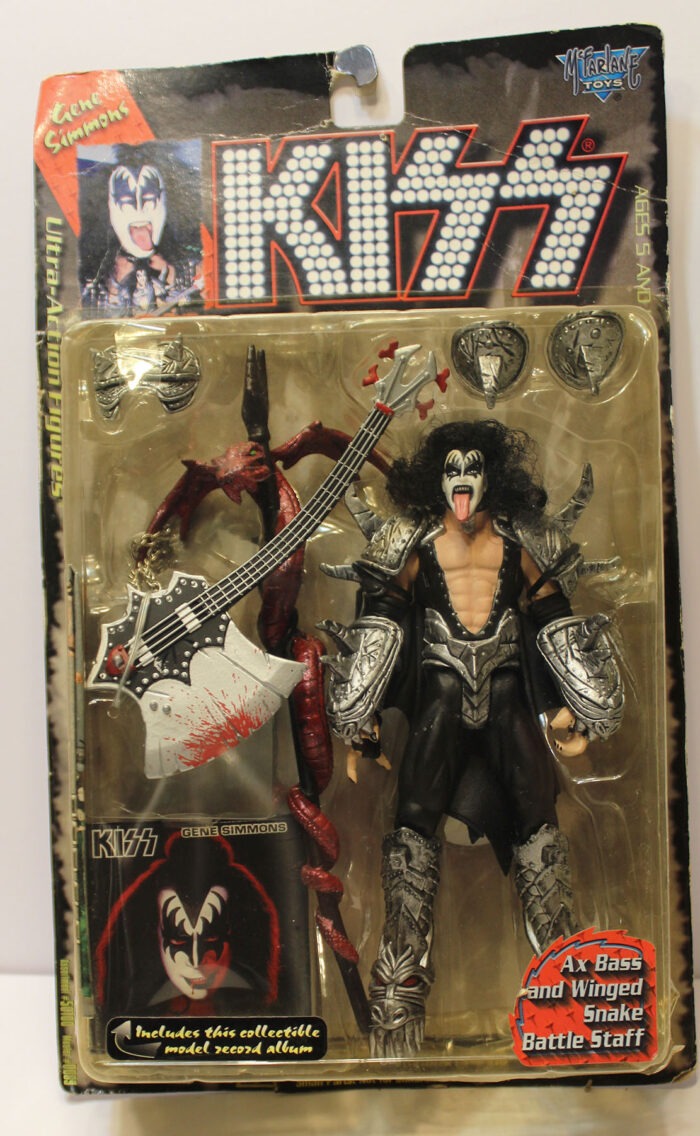 KISS Gene Simmons 7" Ultra-Action Figure with Accessories sealed