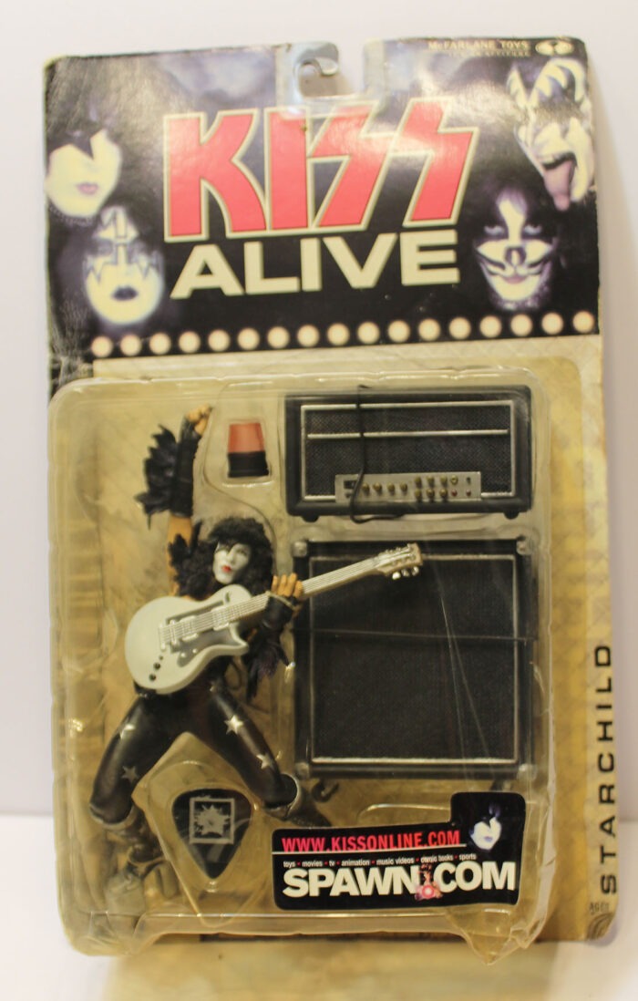 McFarlane Toys KISS Alive Paul Stanley (Starchild) 2000 Action Figure sealed