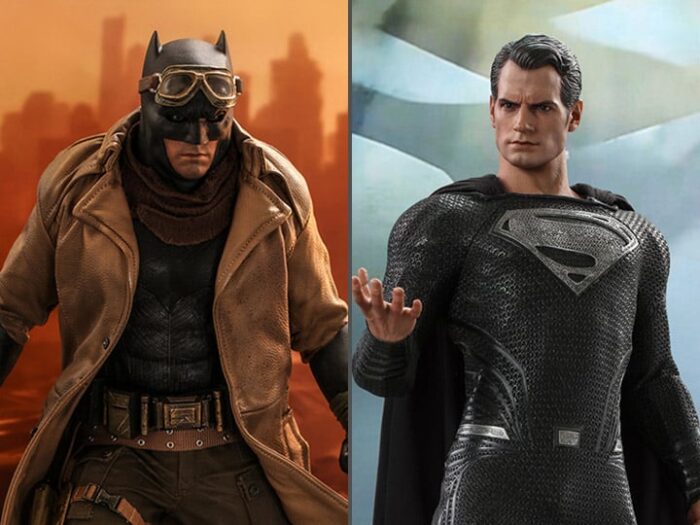 Zack Snyder’s Justice League TMS038 Batman (Knightmare) and Superman (Black Suit) 1/6 Scale Collectible Figure Set HOT TOYS - Image 2