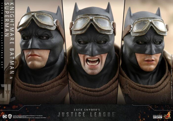 Zack Snyder’s Justice League TMS038 Batman (Knightmare) and Superman (Black Suit) 1/6 Scale Collectible Figure Set HOT TOYS - Image 13