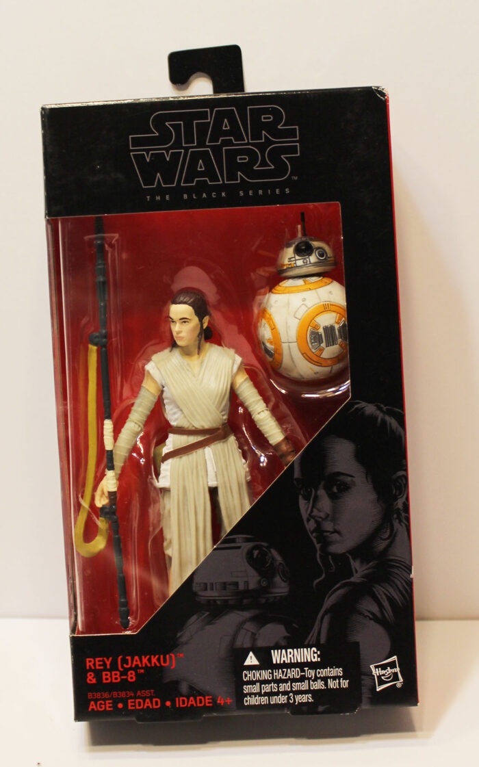 Star Wars Black Series 6 Inch Rey (Jakku) & BB-8