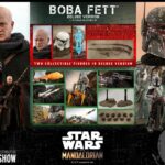 The Mandalorian TMS034 Deluxe Boba Fett 1/6th Scale Collectible Figure Set BY HOT TOYS ( 2 figures )