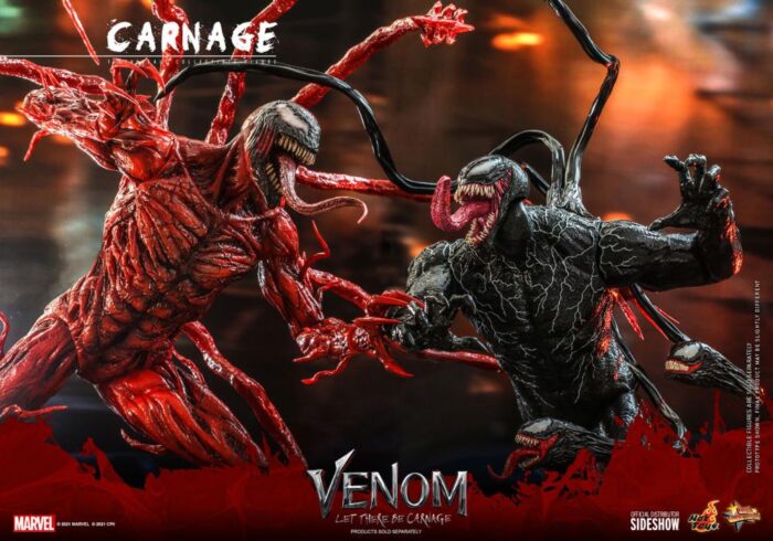 Venom: Let There Be Carnage MMS620 Carnage Deluxe 1/6 Scale Collectible Figure BY HOT TOYS - Image 8