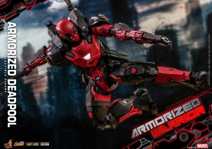 Marvel Comics CMS09D42 Armorized Deadpool 1/6th Scale Collectible Figure BY HOT TOYS - Image 13