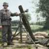 12cm Granatwerfer 42 mortar in Green World War II DiD 1/6 E60074G - Image 3