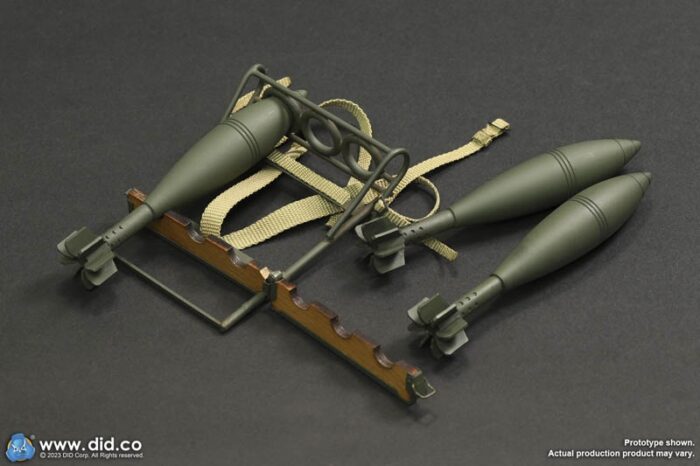 12cm Granatwerfer 42 mortar in Green World War II DiD 1/6 E60074G - Image 9