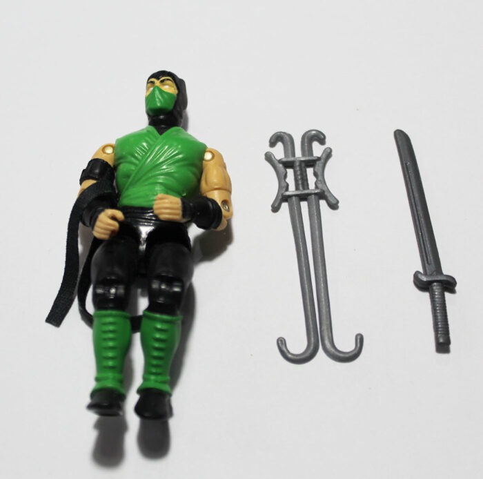 1993 Gi Joe Hasbro Mortal Kombat Reptile complete   F11