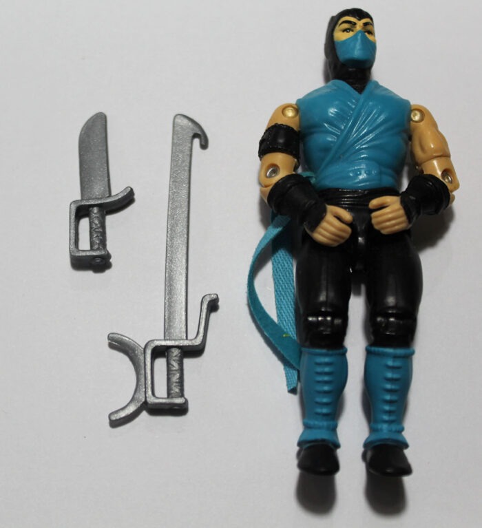 Vintage Mortal Kombat Sub-Zero figure complete  F11