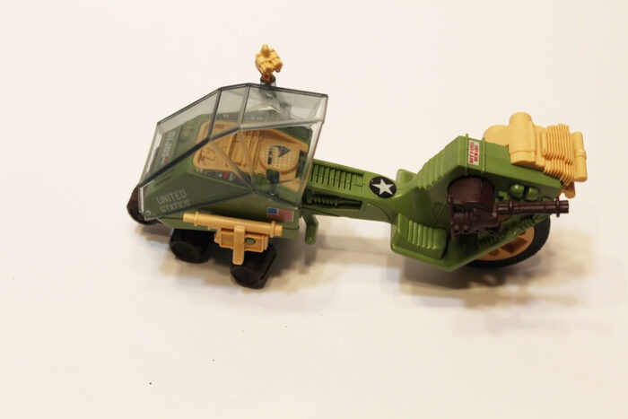 1986 Hasbro G.I Joe L.C.V. Recon Sled Complete   T3 - Image 2