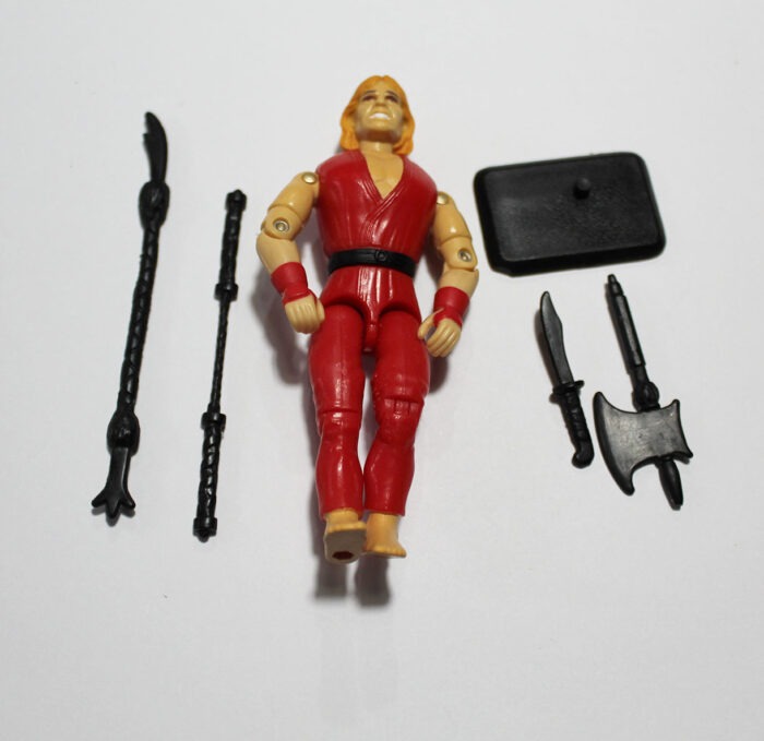 Street Fighter Action Figure Ken Masters 1993 complete  F11