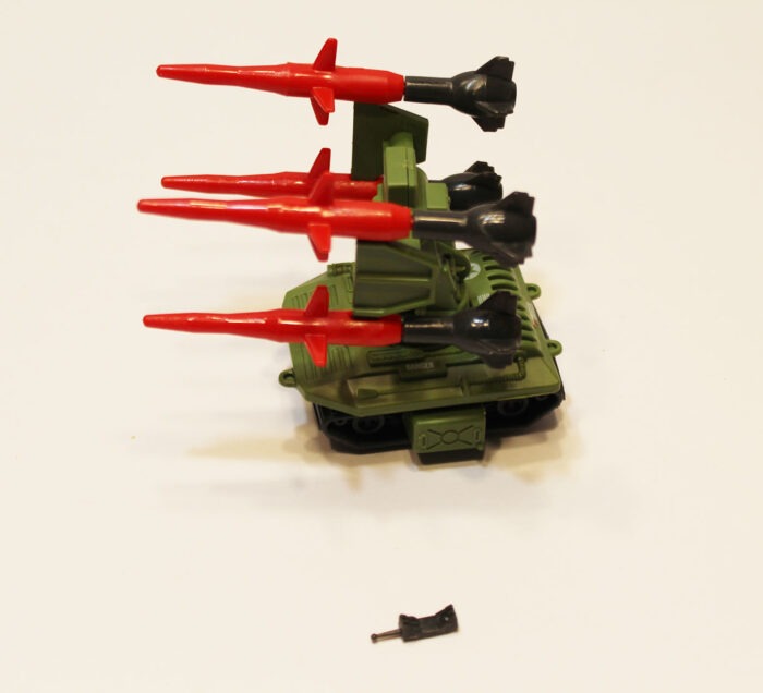 Vintage GI Joe ARAH Missile Launcher PAC/RAT  Complete 1983 with controller and blueprints T3  T3