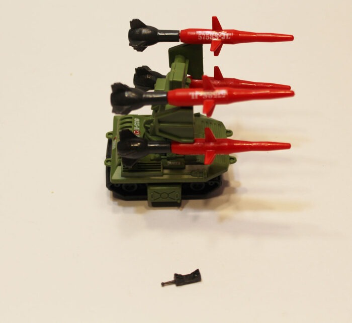 Vintage GI Joe ARAH Missile Launcher PAC/RAT  Complete 1983 with controller and blueprints T3  T3 - Image 3