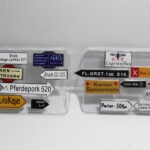 DiD set of 16 german military 1/6 road signs
