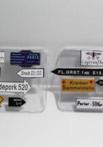 DiD set of 16 german military 1/6 road signs