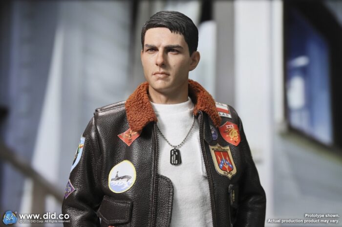 Lieutenant Pete mitchell US Navy Naval Aviator  DiD 1/6 MA80181 includes replacement helmet sticker - Image 8
