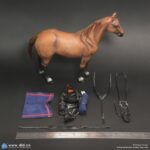 Brown-Red War Horse  DiD 1/6 Scale E60082 for Captain nathan